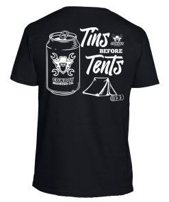 Tins before Tents T-shirt - 3 colours